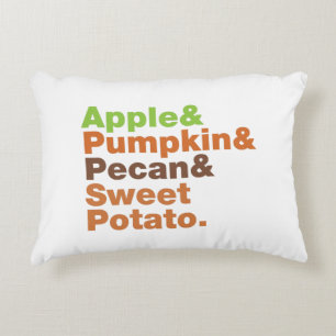Holiday Pies ~ Festive Xmas Thanksgiving Christmas Decorative Pillow
