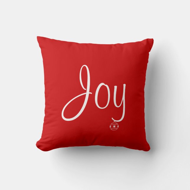 Holiday Pillow Joy (Front)