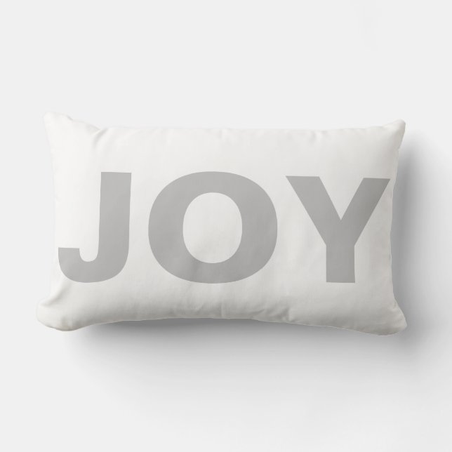 Holiday Pillow-JOY Lumbar Pillow (Front)