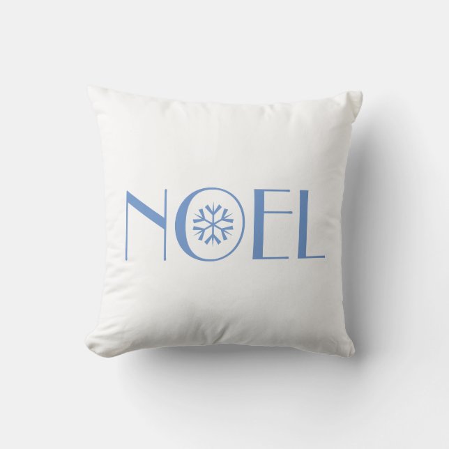 Holiday Pillow-Noel Throw Pillow (Front)