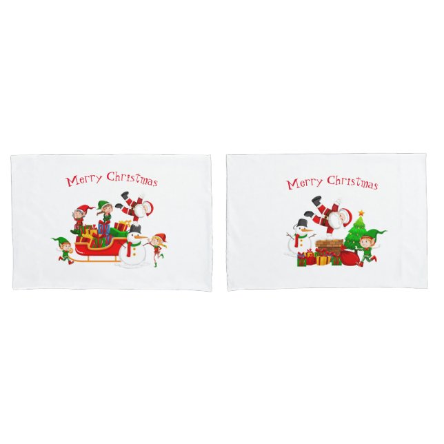Holiday Pillowcase Set (Front-Set)