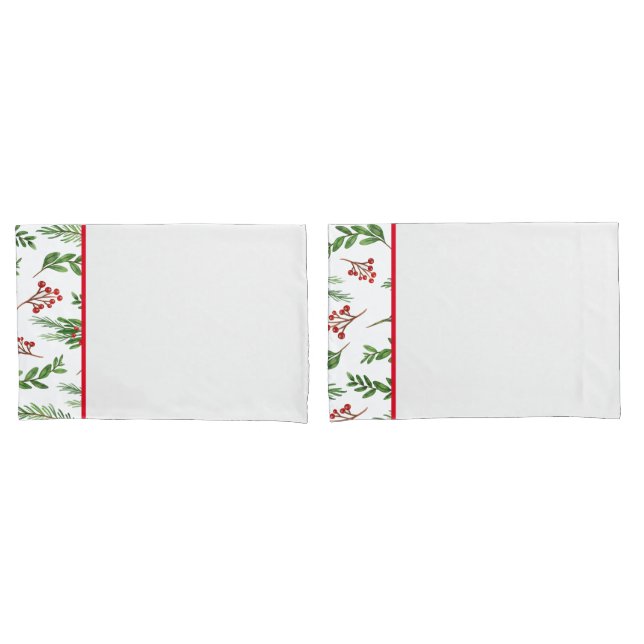 Holiday Pillowcase Set (Front-Set)