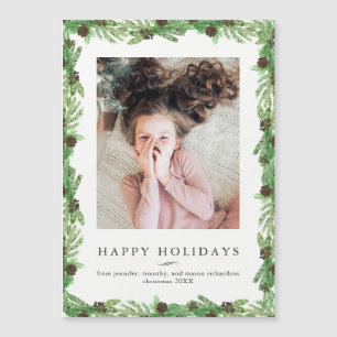 Holiday Pine Christmas Photo