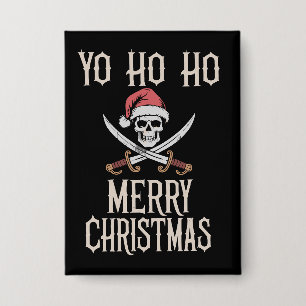 Holiday Pirate Yo Ho Ho Christmas Santa Boating 