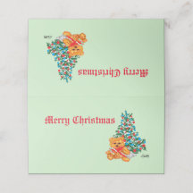 Holiday Place Cards  : Love OF Christmas