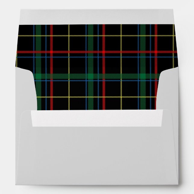 Holiday Plaid Envelopes (Back (Bottom))