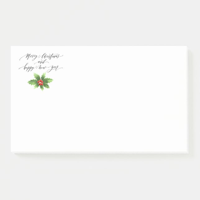 Holiday Post it Notes (Front)