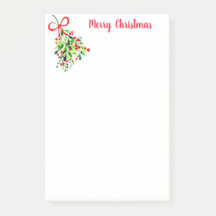 Holiday Post-it-Notes-Mistletoe Post-it Notes