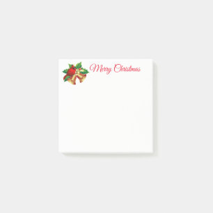 Holiday Post it Notes-Red Cardinal Post-it Notes