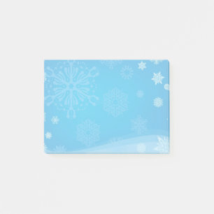 Holiday Post-it-Notes Snowflakes Post-it Notes