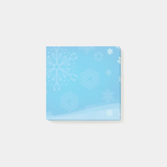 Holiday Post-it-Notes Snowflakes Post-it Notes (Front)