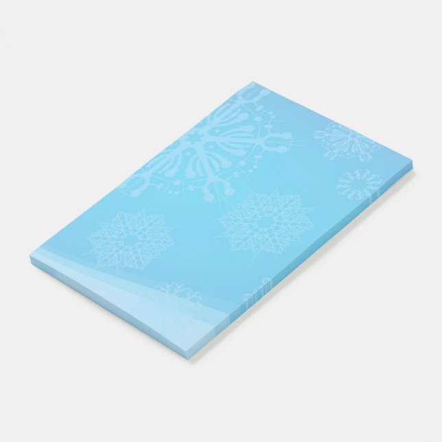 Holiday Post-it-Notes Snowflakes Post-it Notes (Angled)