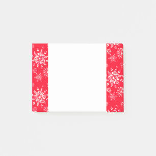 Holiday Post it Notes-Snowflakes Post-it Notes