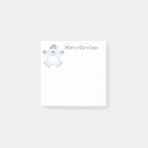 Holiday Post it Notes-Snowman Post-it Notes