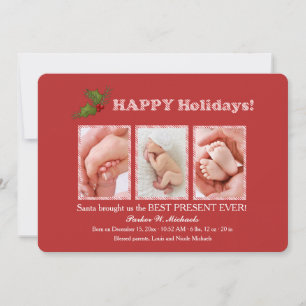 Holiday Present Photo Card