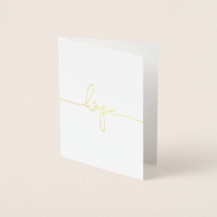 HOLIDAY PROMISE Holiday Card Gold