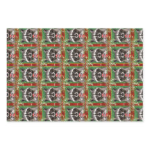 Holiday Raccoon Wrapping Paper