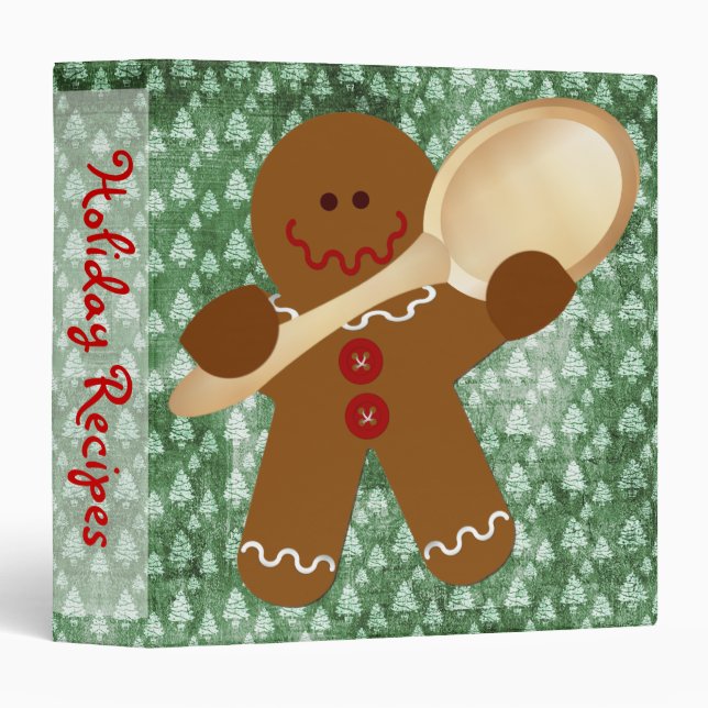 Holiday Recipe Binder (Front/Spine)