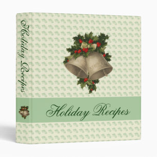 Holiday Recipe Binder - 1" Binder