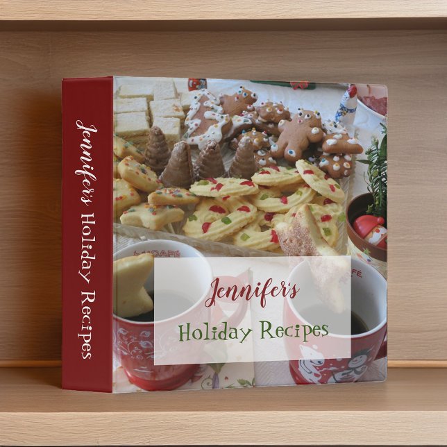 Holiday Recipes Christmas Cookies Photo Binder (Creator Uploaded)
