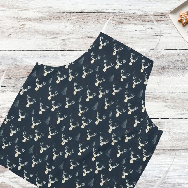 Holiday Reindeer, Christmas Tree, Snowflake Apron (Creator Uploaded)