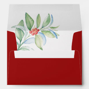 Holiday Return Address Envelopes