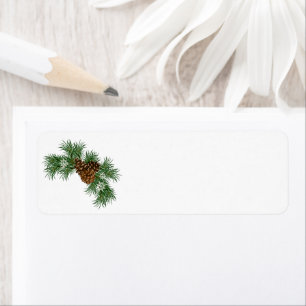 Holiday Return Address Labels