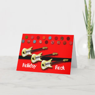 Holiday Rock Card
