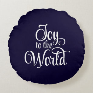 Holiday Round Pillow