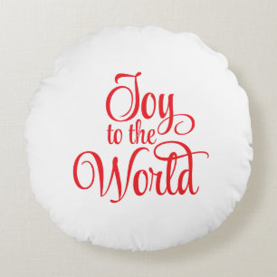 Holiday Round Pillow