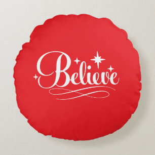 Holiday Round Pillow