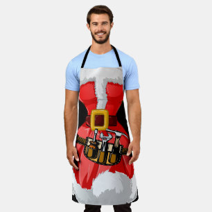 Holiday Santa Humour  Apron