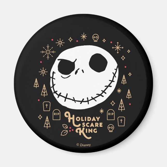 Holiday Scare King Magnet (Front)