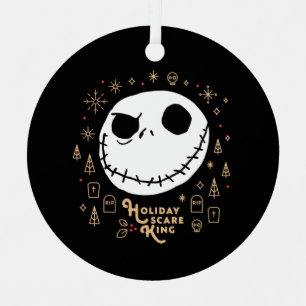 Holiday Scare King Metal Ornament