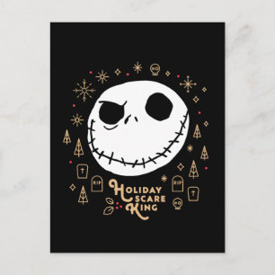 Holiday Scare King Postcard