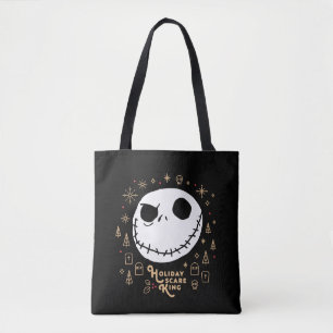 Holiday Scare King Tote Bag