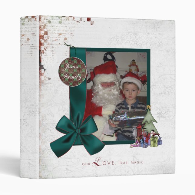 Holiday Scrapbook Binder (Front/Spine)