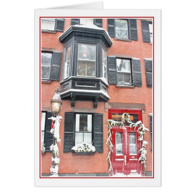 Holiday Season: Beacon Hill- Boston MA (Front)