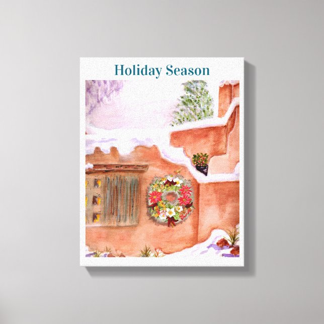 Holiday Season Canvas Art (Front)