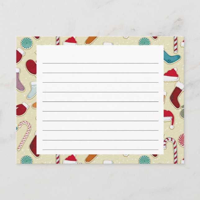 Holiday Season Recipe Card (Front)