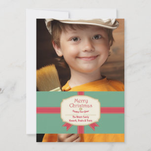 Holiday Sentiments Photo Card