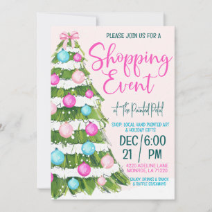 Holiday Shopping Event Invitation