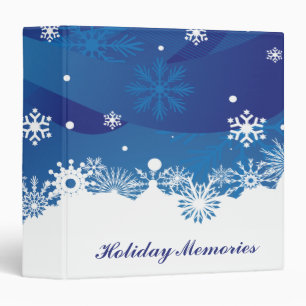 Holiday Snowfall Binder