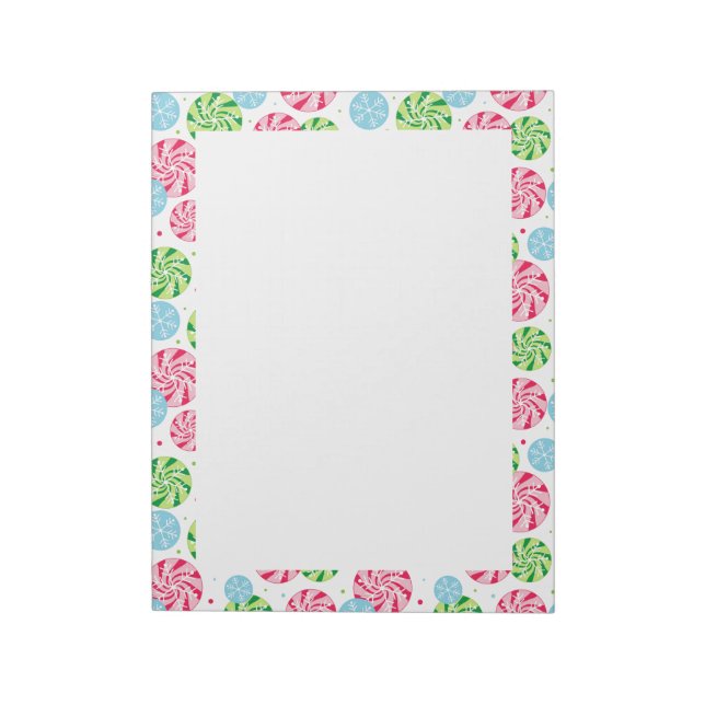 Holiday Snowflake Notepad (Rotated)