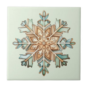 Holiday Snowflake Tile
