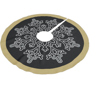 Holiday Snowflake Tree Skirt