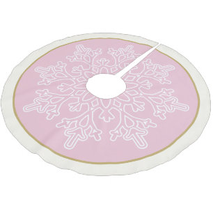 Holiday Snowflake Tree Skirt