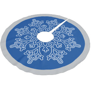 Holiday Snowflake Tree Skirt