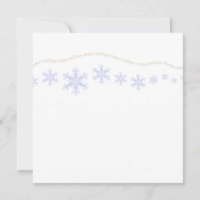 Holiday Snowflakes (Front)