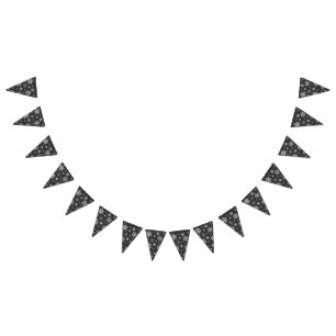 Holiday Snowflakes Banner Flags